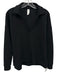 Spanx Size S Black Modal Blend V Neck Collared Long Sleeve Athleisure Top Black / S