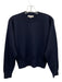 Madewell Size XS Navy Wool & Silk Long Sleeve Knit Crew Neck Sweater Navy / XS