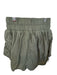 Daily Drills Size XS Olive Green Nylon High Waist Waist band Athletic Shorts Olive Green / XS