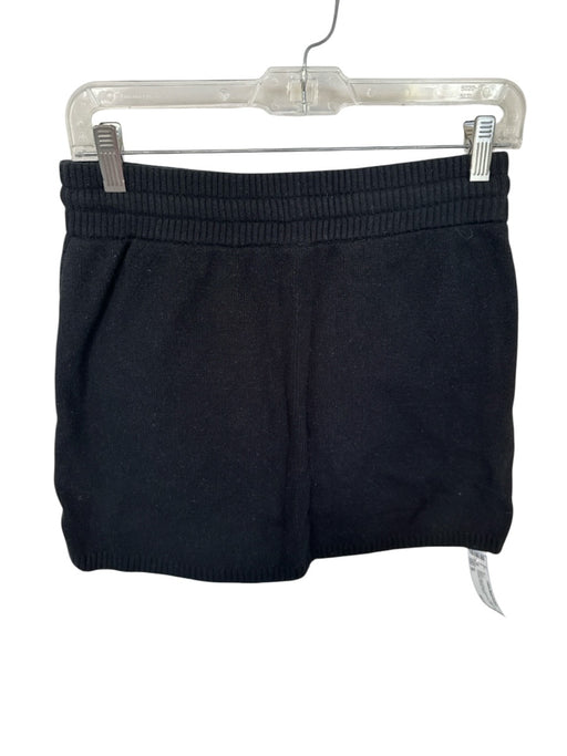 Alo Size M Black Cotton Blend Drawstring Side Pockets Athletic Skort Black / M