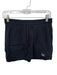 Alo Size M Black Cotton Blend Drawstring Side Pockets Athletic Skort Black / M