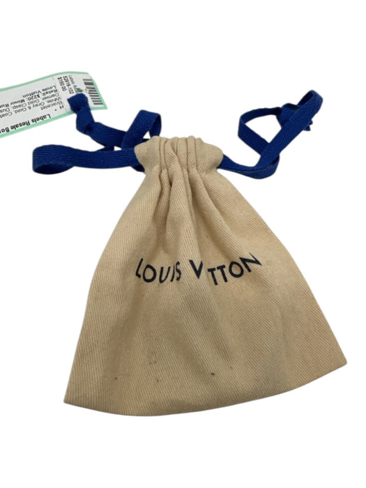 Louis Vuitton White, Gray & Gold Coated Canvas Damier Gold Clasp Bracelet White, Gray & Gold