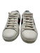 Gucci Shoe Size 38 white, green & red Leather Logo Round Toe Lace Up Sneakers white, green & red / 38