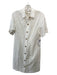 Rebecca Taylor Size 4 White Cotton Eyelet Front Buttons Knee Length Dress White / 4