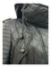 Burberry Size XS Black Polyamide Diamond Quilted Hood Long Sleeve Coat Black / XS