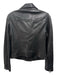 ALLSAINTS Size 6 Black Lamb leather Long Sleeve Moto Jacket Black / 6