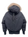 Moose Knuckles Size S/P Black & Beige Cotton & Nylon Goose Down Solid Jacket Black & Beige / S/P
