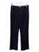 Frame Size 26 Black Cotton Denim Zip Fly High Rise Straight Leg Jeans Black / 26