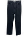 Frame Size 27 Black Cotton High Waist Straight Wide Zip & Button Jeans Black / 27