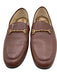 Sam Edelman Shoe Size 8.5 Brown Leather Upper Horsebit Gold Tone Details Loafers Brown / 8.5