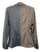 RD Style Size XS Brown, Gray & Black Poly Blend Houndstooth Blazer Jacket Brown, Gray & Black / XS