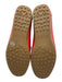 Kate Spade Shoe Size 8 Red Leather Pointed Rounded Toe Gold Hardware Loafers Red / 8