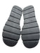 Carlo Pera Shoe Size 38 Silver & Black Leather Round Square Toe Sandals Silver & Black / 38