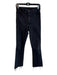 Mother Size 28 Black Cotton High Rise Zip Fly Frayed Flare Jeans Black / 28