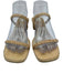 Dolce Vita Shoe Size 8.5 Beige Straw Block Heel Square Toe Double Strap Sandals Beige / 8.5