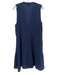 Michael Stars Size Medium Navy Cotton V Neck Sleeveless Gauze Knee length Dress Navy / Medium