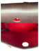 Hermes Red Orange Brown Canvas Leather trim Interchangable Gold Hardware Bag Red Orange Brown / M