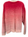 Jordan Size M Pink Nylon Blend Solid Cardigan Men's Sweater Pink / M