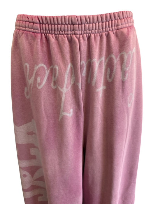 Cactus Jack Size Est L Pink Cotton Washed Sweatpant Men's Pants Pink / Est L