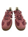 Adidas Shoe Size 11 Red & Pink Leather & Suede Solid Sneaker Men's Shoes Red & Pink / 11