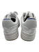 Rothy's Shoe Size 9 Light Gray & White Synthetic Knit Lace Up Low Top Sneakers Light Gray & White / 9