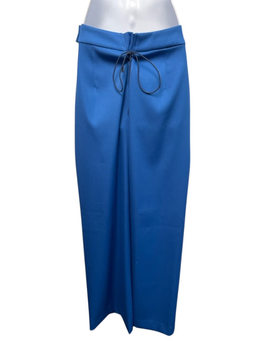 KZ_K STUDIO Size XXS Blue Polyester Sailor Buttons High Rise Wide Leg Pants Blue / XXS