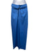 KZ_K STUDIO Size XXS Blue Polyester Sailor Buttons High Rise Wide Leg Pants Blue / XXS