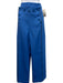 KZ_K STUDIO Size XXS Blue Polyester Sailor Buttons High Rise Wide Leg Pants Blue / XXS