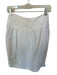 Missoni Size 6 Ivory Ramie Attached Belt Front Pockets Pencil Skirt Ivory / 6