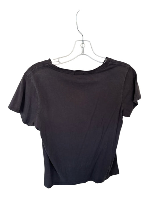 Mother Size Est S Gray Short Sleeve Graphic Top Gray / Est S