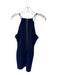 Parker Size M Navy & white Sleeveless Lace Up sides Back Zip Dress Navy & white / M