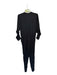 Vince Size 6 Black Polyester Long Sleeve Buttons Drawstring Waist Jumper Black / 6
