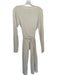 Faceplant Dreams Size S Cream Bamboo Blend Long Sleeve Wrap Wide Leg Pant Set Cream / S