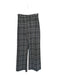 Free People Size Est S Black & Brown Polyester Blend High Waist Plaid Pants Black & Brown / Est S