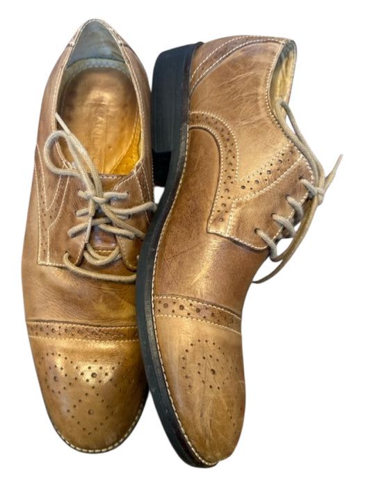 Sandro Shoe Size 12 Brown Leather Wingtip Men's Loafers Brown / 12