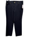 Escada Size 42 Black Cotton Blend Mid Rise Straight Cut Gold Hardware Jeans Black / 42