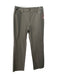 Escada Size 42 Green Cotton Blend Mid Rise Straight Cut Gold Hardware Jeans Green / 42