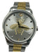 Gucci Silver & Gold Stainless steel Silver Face Bee Chain Link Analog Watches Silver & Gold