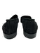 Yves Saint Laurent Shoe Size 7.5 Black Mesh Zebra Stripe Round Toe Loafers Black / 7.5