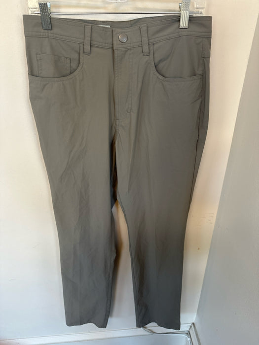 Onward Reserve Size 32X32 Gray Nylon Blend Solid Athletic Men's Pants