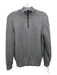 Barbour Size S Grey Wool Quarter Zip Men's Sweater S