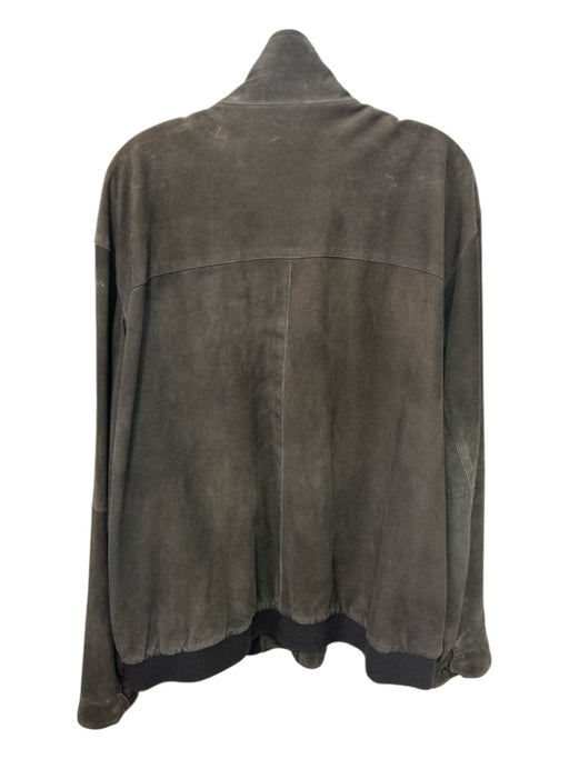 Bobby Jones AS IS Size XXL Brown Leather Solid Zipper Men's Jacket Brown / XXL