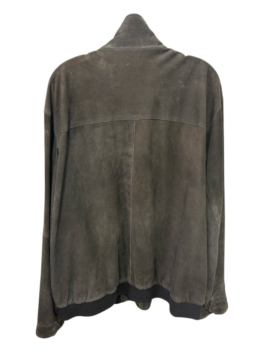 Bobby Jones AS IS Size XXL Brown Leather Solid Zipper Men's Jacket Brown / XXL