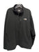The North Face AS IS Size XXL Black Polyester Solid Zipper Men's Jacket Black / XXL