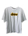 Drew Size S White Cotton Blend logo T Shirt Men's Short Sleeve S
