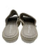 Patrizia Bonfanti Shoe Size 37 Beige & White Leather Interwoven Platform Sandals Beige & White / 37