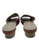 Patrizia Bonfanti Shoe Size 37 Gray, Pink, Green Suede Abstract Print Sandals Gray, Pink, Green / 37