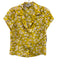 Musier Paris Size 36/S Yellow, White & Black Polyester Collar Neck Top Yellow, White & Black / 36/S