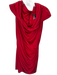 Tadashi Shoji Size S Red Polyester Off Shoulder Dress Red / S