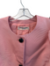 Saint Laurent Size 40 Pink No Fabric Tag Round Neck 3/4 Sleeve Button up Jacket Pink / 40